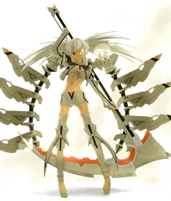 anime,Anime piger,White Rock Shooter,Legetøj,figur,Action figur