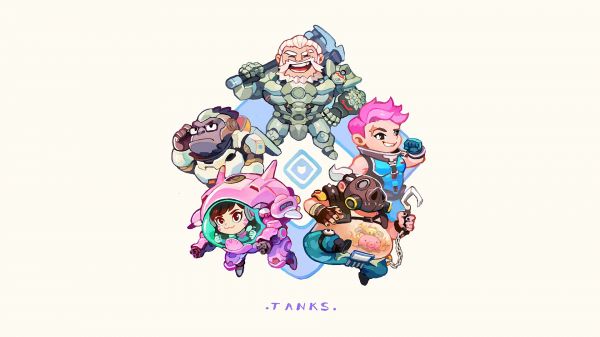 1920x1080 px,D Va Overwatch,Overwatch,Winston Overwatch,Ζαριά Overwatch