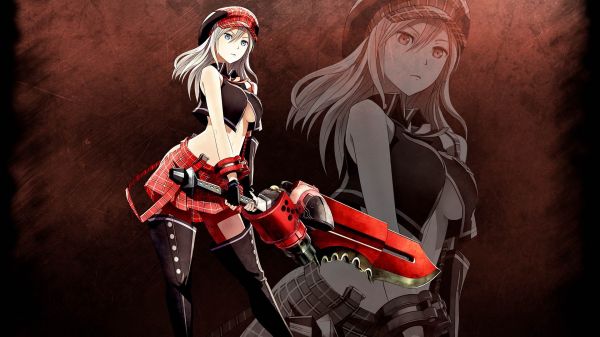 anime,Alisa Ilinichina Amiella,i fumetti,underboob,immagine dello schermo,God Eater