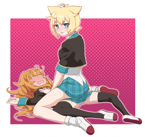 anime jenter,blond,Amatsuka Mao,Kirara Bernstein,GJ bu,yuri