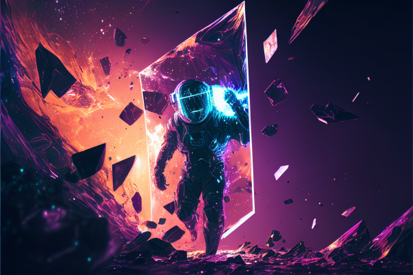 space,rymden,Science fiction,ai art,astronaut,abstrakt