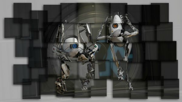 videójátékok,Játék,gép,screenshot,mecha,Portal 2