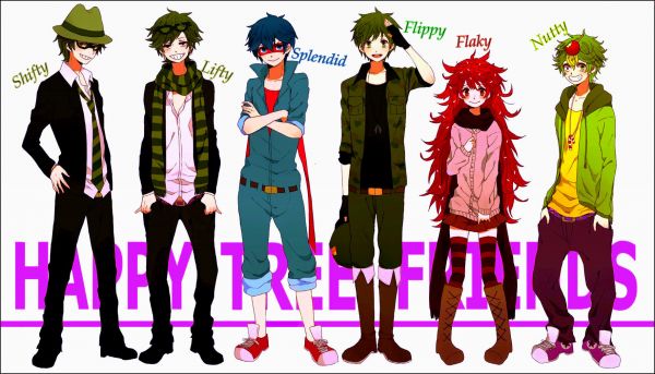 happy tree friends,anime