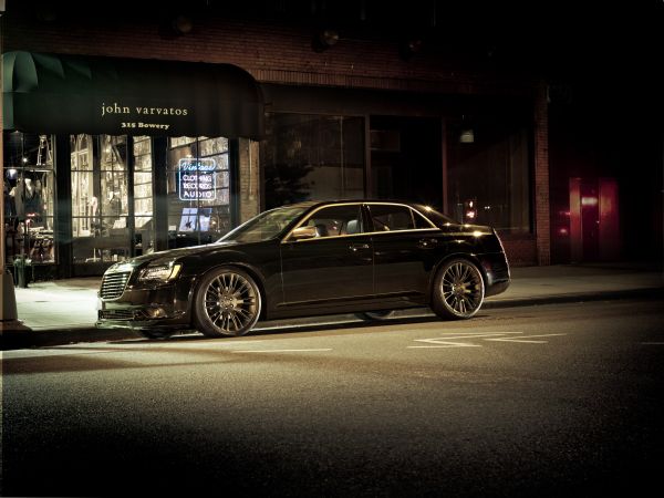 car,vehicle,sports car,2015,Chrysler,night