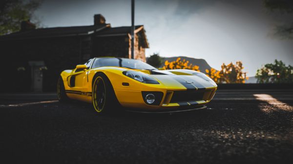 Ford,car,Forza Horizon 4,vehicle,Ford GT,Forza