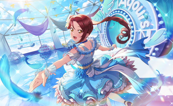 Love Live Sunshine,Anime,Sakurauchi Riko,plumes,Love Live,Filles anime