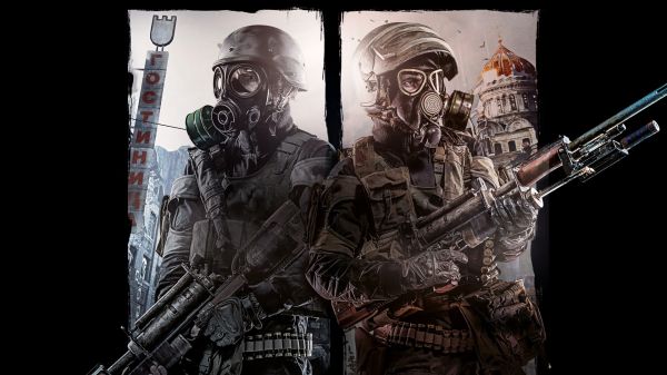 เมโทรไลท์ไลท์,metro redux,การ์ตูน,ศิลปะ,ทหาร,ภาพหน้าจอ