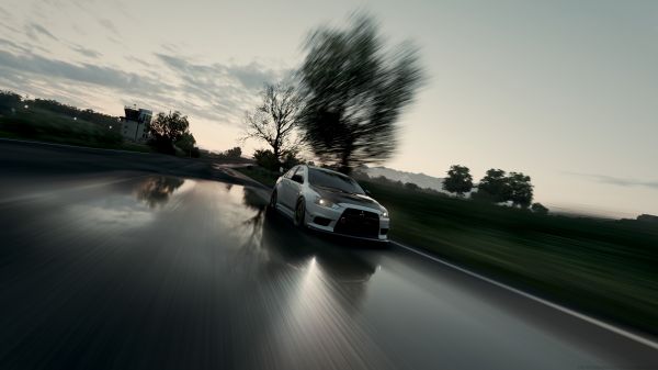 Forza,Forza Horizon 4,автомобиль,Mitsubishi,Mitsubishi Lancer Evo X,Mitsubishi Lancer