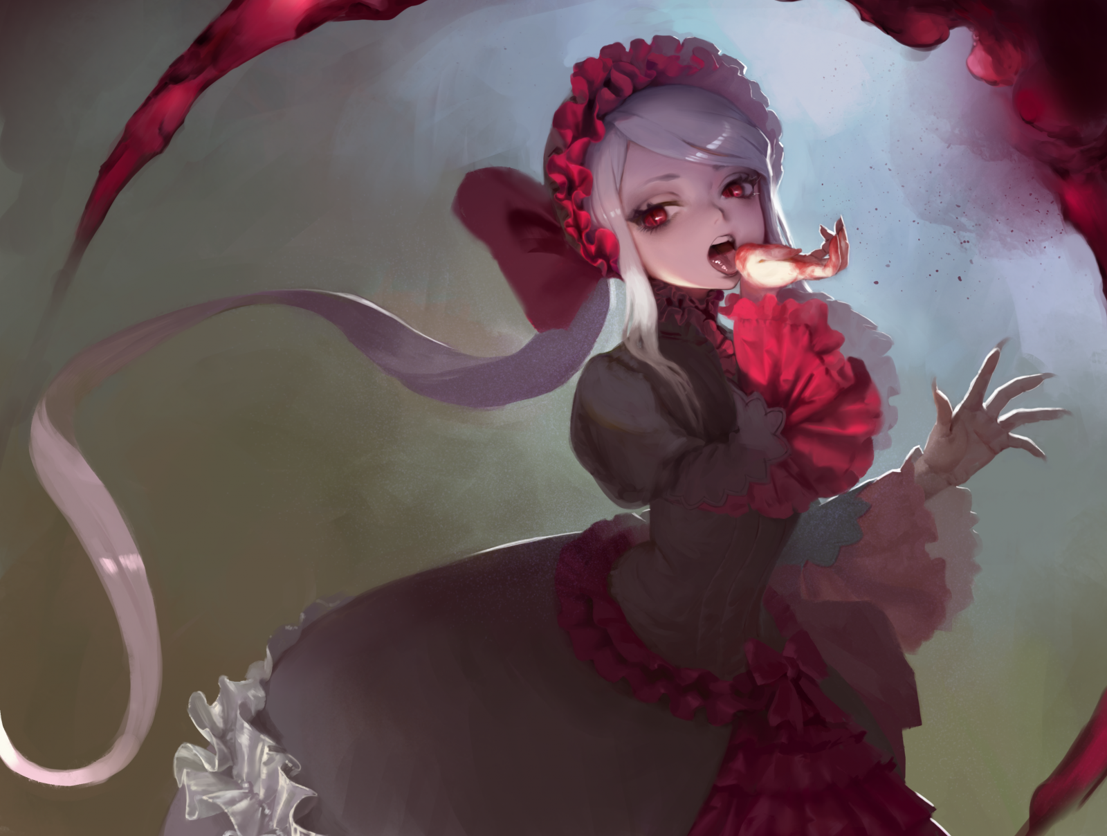 Overlord anime, shalltear bloodfallen, anime jenter