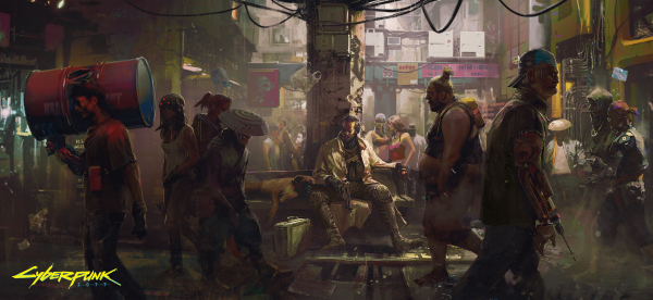 Cyberpunk 2077,CD Projekt RED,แนวคิดศิลปะ,ผู้หญิง