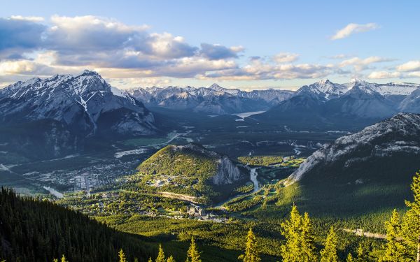 paysage,Montagnes,la nature,herbe,Vue de dessus,parc national