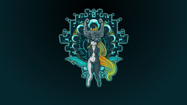 Illustration,Die Legende von Zelda,Die Legende von Zelda Twilight Princess,Midna,Logo,Biologie