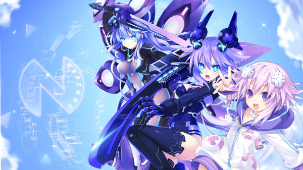 Hyperdimension Neptunia,Megadimension Neptunia VII,anime dievčatá,Neptune Hyperdimension Neptunia,purpurovej srdce,Purple Heart Hyperdimension Neptunia