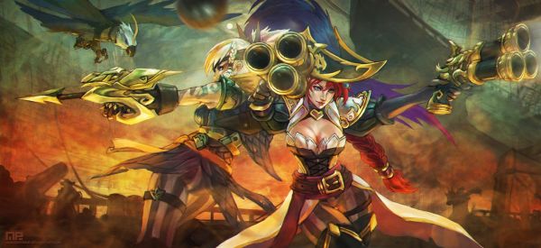 Miss Fortune League of Legends, Thần thoại, liên minh Huyền Thoại, Quinn, Ảnh chụp màn hình, chuyên nghiệp