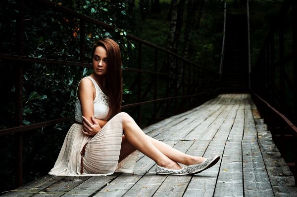 Ponte Natural,fotografia,modelo,retrato,vestir,vestido branco