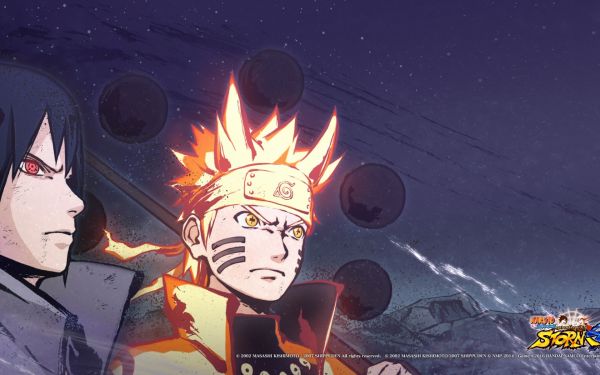 ilustrace,anime,Snímek obrazovky,počítač tapeta,Sasukem,naruto bouře 4