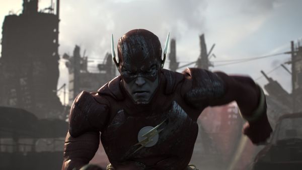 DC comics, Injusticia Dios está entre nosotros, videojuegos, El flash, captura de pantalla, personaje de ficción