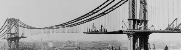 Manhattan Bridge,3840x1080 px,konstruksi,foto lama