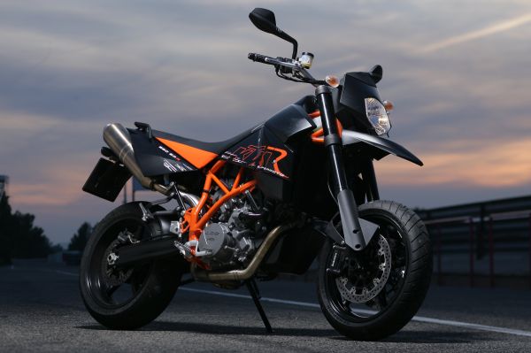 moto, véhicule, courses, voiture, Honda, Supermoto