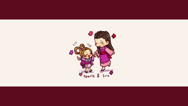 วีดีโอเกมส์,ace attorney,สีน้ำตาล,Pearl Fey,braids,Braided hair