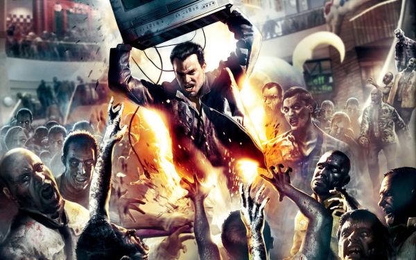 Dead Rising,zombies,video game characters,men,Video Game Art,video games