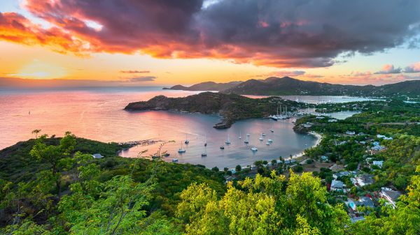 pulau,laut,teluk,alam,kota,Antigua and Barbuda