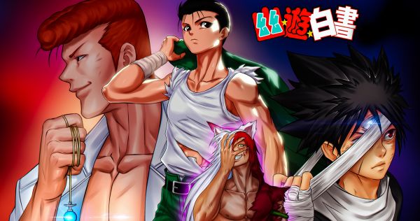 Yo Yo Hakusho,Yu Yu Hakusho,anime boys,Japanese characters,Japanese