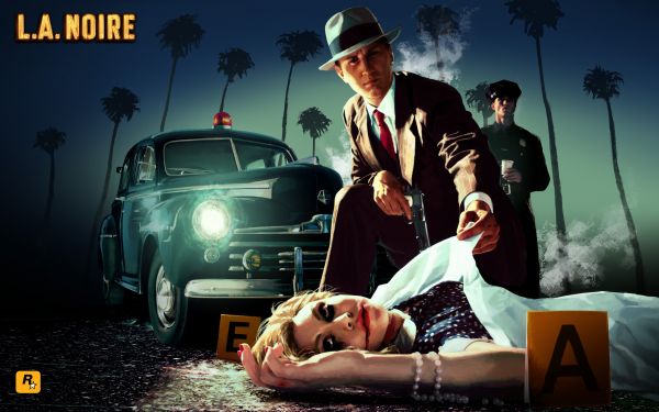 capture d'écran,La Noire,Les détectives,couverture de l'album