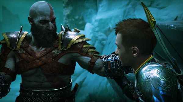 Dio della guerra,God of War Ragnar k,Atreus,Loki,Kratos,videogiochi