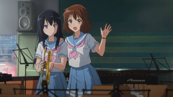 Anime,Meninas anime,Anime screenshot,Kousaka Reina,Oumae Kumiko,Euphonium hibike