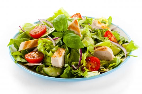 food,Plate,salad,cuisine,tomatoes,white background