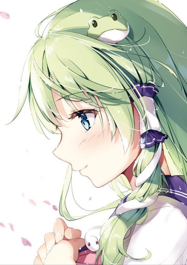 miyase mahiro,Kochiya Sanae,Touhou