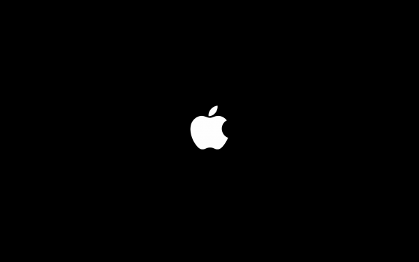 Apple Inc,svart,minimalism,logotyp