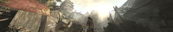 5760x1080 px, Eyefinity, Tomb Raider, triple screen, Video game