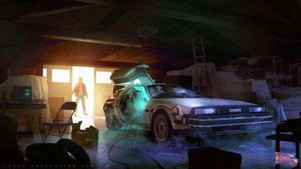 auto, Marty McFly, DMC DeLorean, Ritorno al futuro, Magia