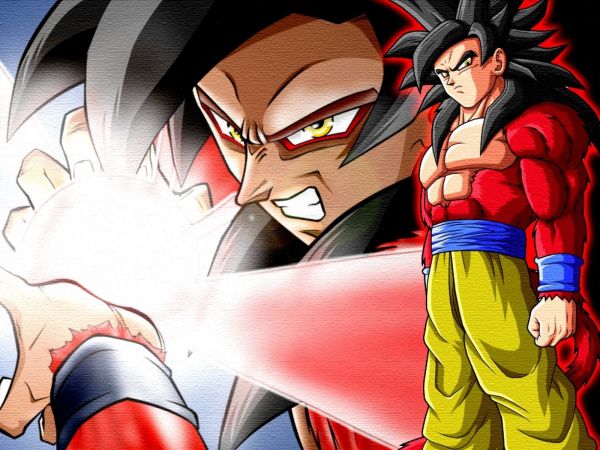 ilustrare, anime, desen animat, Dragon Ball GT, Fiul Goku, supererou