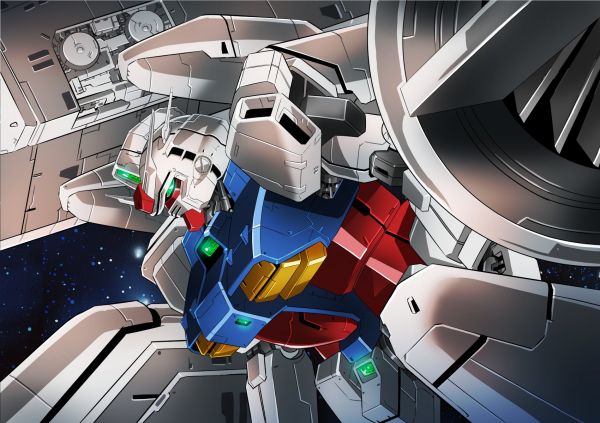 GP03 Gundam Dendrobium,ชุดเคลื่อนที่ Gundam 0083 หน่วยความจำ Stardust,Gundam,อะนิเมะ,mechs,Super Robot Taisen