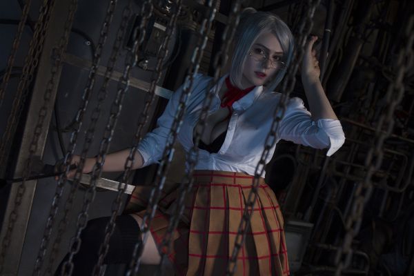 Alice Shultz, women, model, cosplay, Shiraki Meiko, Prison School