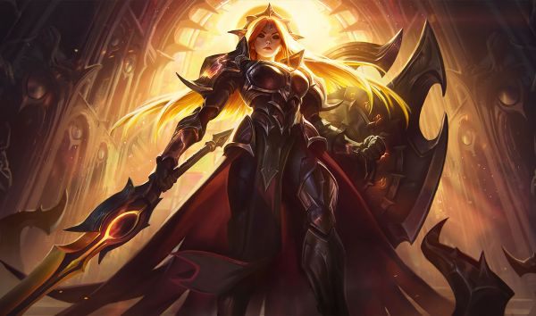 Liga de Leyendas,videojuegos,mujer,Leona League of Legends,Rift del Invocador