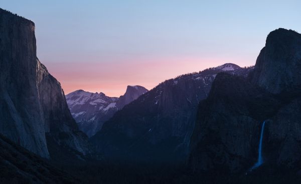 bergen,solnedgång,sten,soluppgång,natur,Yosemite Nationalpark