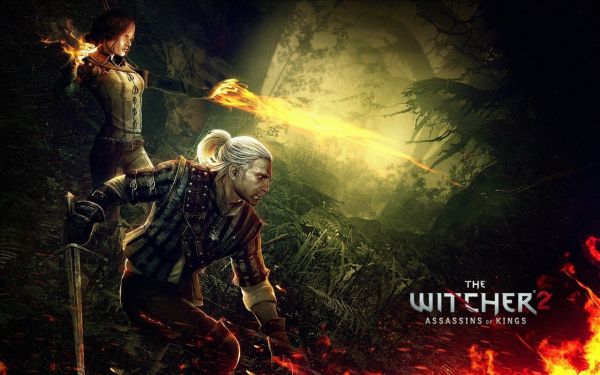 The Witcher,Geralt Rivia,A Witcher 2 Assassins of Kings,Triss Merigold,mitológia,sötétség