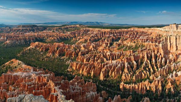 Bryce Canyon National Park,Dal,landskap,fjellformasjon,1920x1080 px