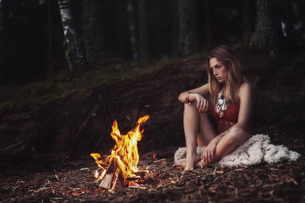 luz de sol,Árboles,Mujeres al aire libre,mujer,modelo,bosque