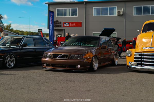 Josefin Dagmyr,Volvo,Volvo S70,stance cars,stanced,Švédsko