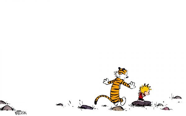 1920x1200 piksel,Calvin ve Hobbes