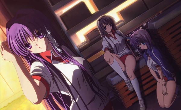 Anime,Chicas anime,Clannad,historietas,Sakagami Tomoyo,Fujibayashi Kyou