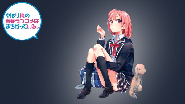 Illüstrasyon,Anime,Anime girls,Yahari Cevheri Seishun Aşk Komedisi ve Machigatteiru,Yuigahama Yui,Giyim