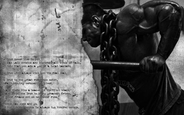 bodybuilding,monochroom,citaat,uitwerken,1440x900 px,sport-