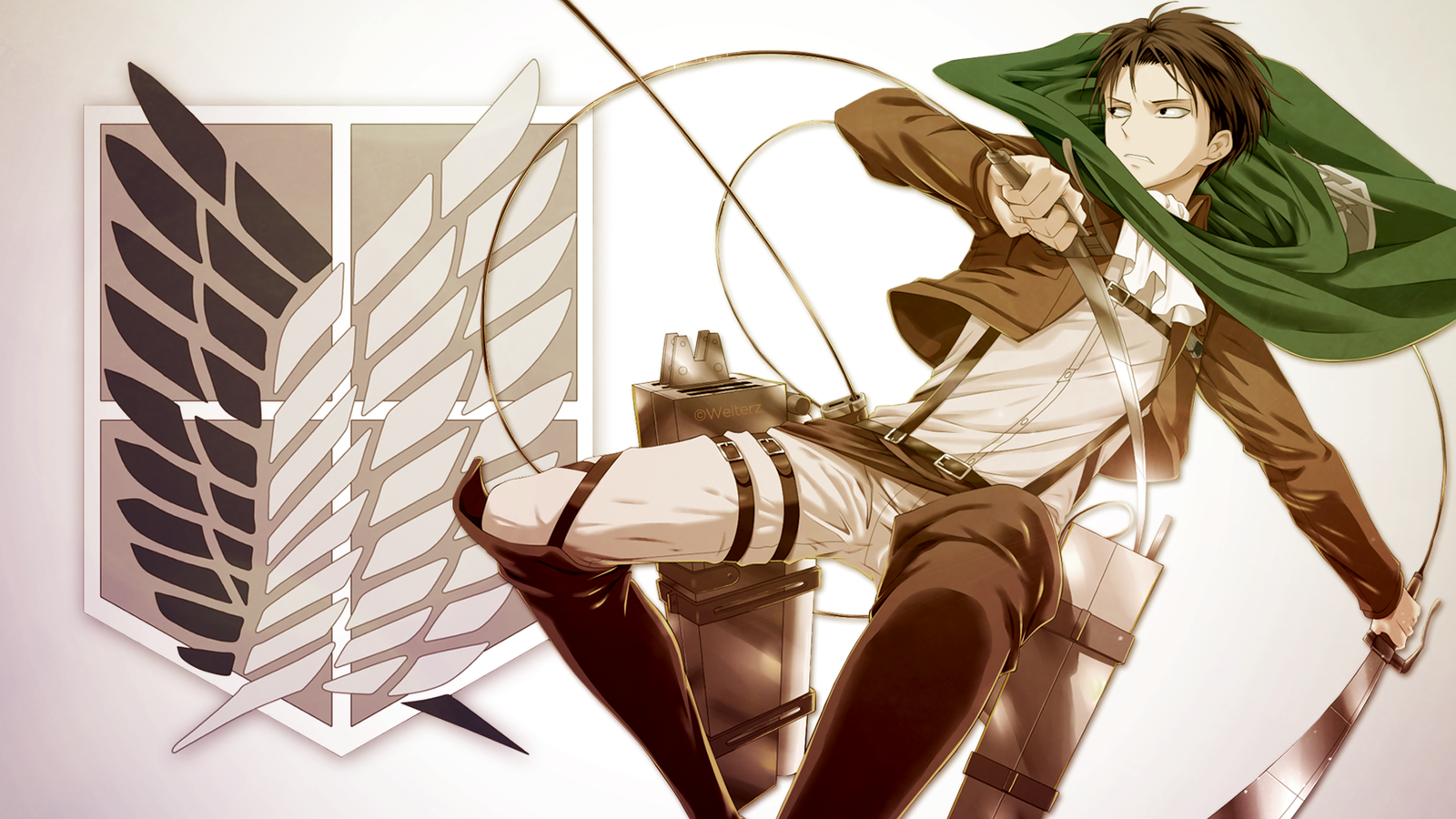 Shingeki no Kyojin, เลวีแอคเคอร์แมน, สาวอะนิเมะ, อะนิเมะ