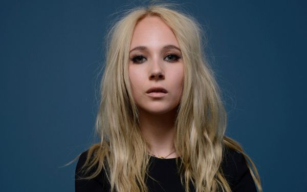 gezicht,vrouw,model-,portret,blond,lang haar